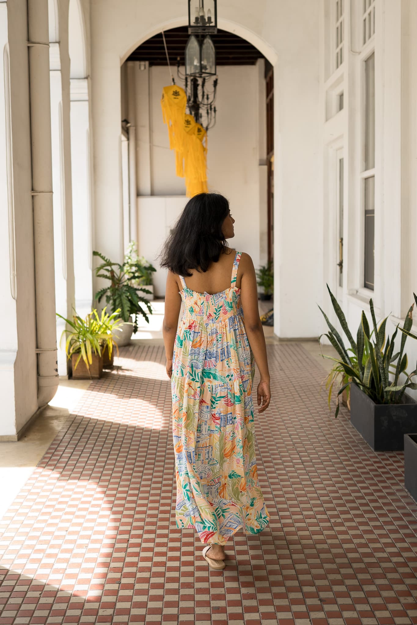 Dia Maxi Dress alternate view — Dominga Sri Lanka