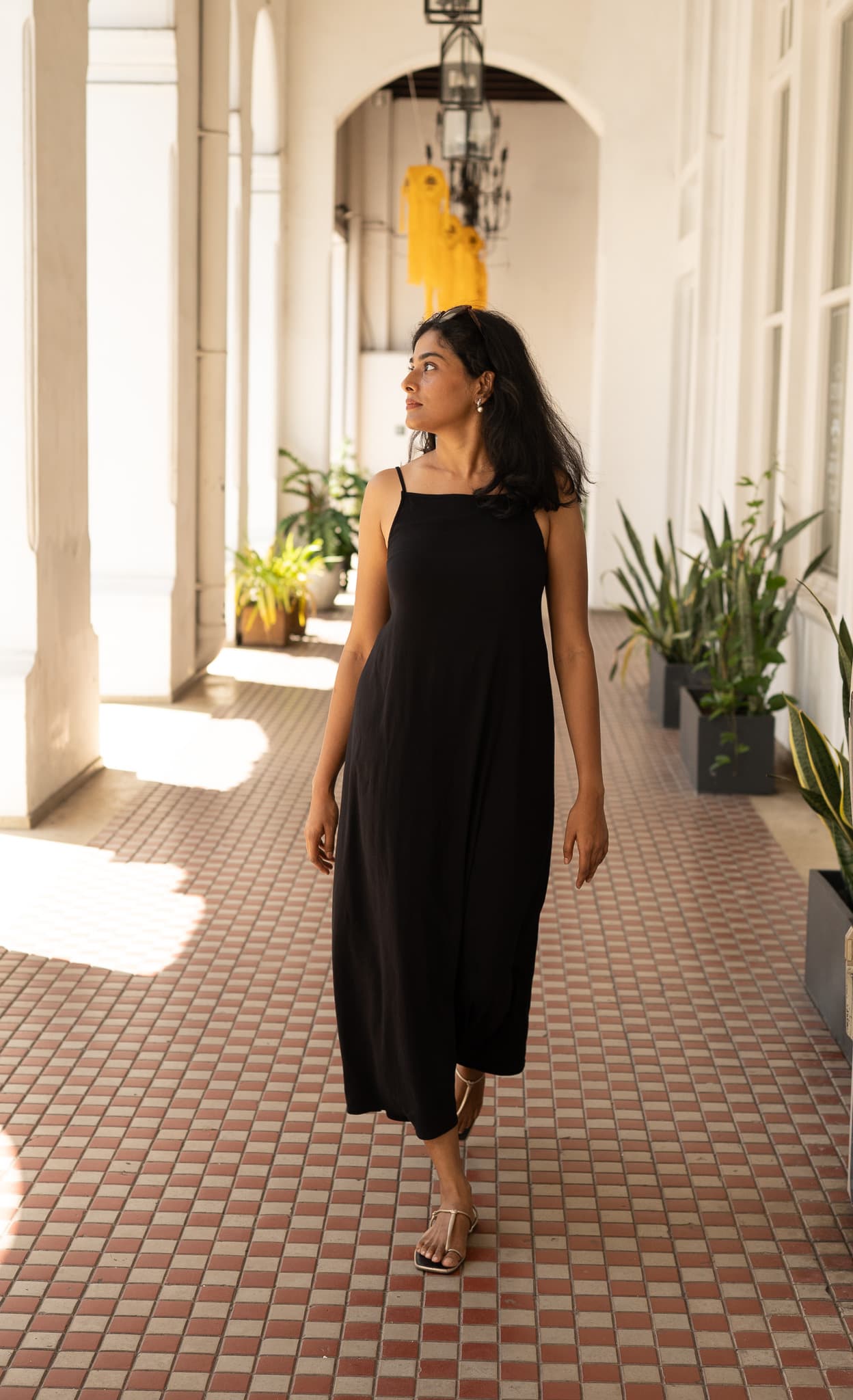 Raya Backless Tie Up Dress